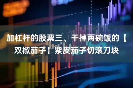 加杠杆的股票三、干掉两碗饭的【双椒茄子】紫皮茄子切滚刀块